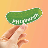 Pickle Pittsburgh Sticker - Funny PGH Pennsylvania Decal