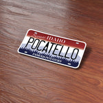 Idaho License Plate Stickers - Choose from 25+ ID City & Saying Decals