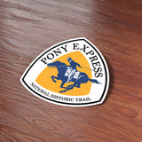 Pony Express National Historic Trail Sign Sticker