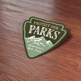 Protect Our Parks Bumper Sticker