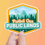 Protect Our Public Lands Sticker