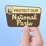 Protect Our National Parks Sticker