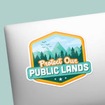 Protect Our Public Lands Sticker