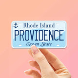 Providence Rhode Island License Plate Stickers