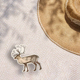 Reindeer Sticker - Cool Alaska Nature Decal