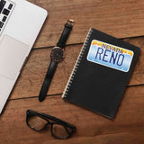 Nevada License Plate Bumper Stickers - Choose Your NV City or Phrase Decal