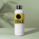 Respect the Locals Horseshoe Crab Sticker - Funny Beach Decal