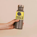 Respect the Locals Horseshoe Crab Sticker - Funny Beach Decal