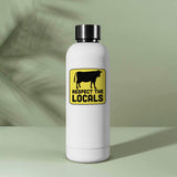 Respect the Locals Cow Sticker - Funny Farm Animal Decal