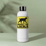 Respect the Locals Lynx Sticker - Funny Bobcat Nature Decal