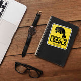 Florida Respect the Locals Manatee Sticker - Cute FL Decals