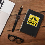 Respect the Locals Pigeon Sticker - Funny Bird Quote Decal