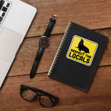 Respect the Locals Sea Lion Sticker - Funny Beach Decal