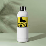 Respect the Locals Sea Lion Sticker - Funny Beach Decal
