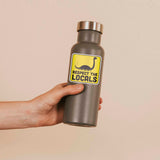 Respect the Locals Sea Monster Sticker - Funny Cryptid Decal