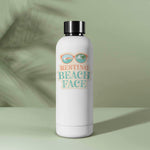 Resting Beach Face Sunglasses Sticker