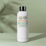 Resting Beach Face Sunglasses Sticker