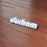 Retro Durham North Carolina Sticker - Cool NC Decal
