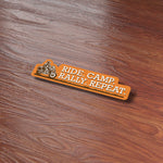 Ride. Camp. Rally. Repeat. Adventure Motorcycle Sticker