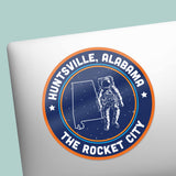 Rocket City Huntsville Alabama Sticker - Cool Southern Decal