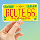 Route 66 State License Plate Bumper Stickers - Choose Your State Decal