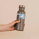 Cute Oklahoma Scissortail Sticker on Water Bottle