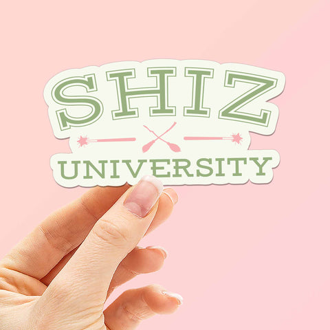 Shiz University Musical Movie Quote Sticker for Water Bottle