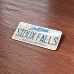 Sioux Falls South Dakota License Plate Stickers