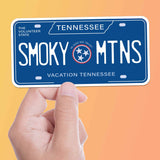 Tennessee License Plate Bumper Stickers - Choose Your TN City or Phrase Decal