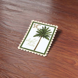 South Carolina State Tree Sabal Palm Sticker- SC Vintage Stamp Decal