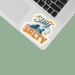 Stay Salty Surfing Sticker