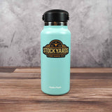 Fort Worth Stockyards Sticker on Hydroflask Water Bottle