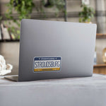 Stroudsburg Pennsylvania License Plate Sticker on Laptop
