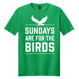 Sundays are for the Birds Philly T-Shirt - Green Unisex Philadelphia Tee