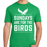 Sundays are for the Birds Philly T-Shirt - Green Unisex Philadelphia Tee