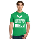 Sundays are for the Birds Philly T-Shirt - Green Unisex Philadelphia Tee