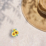 Sunflower Sticker - Mini Midwest Nature Decal