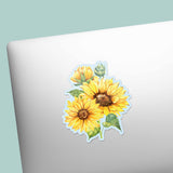 Sunflower Sticker - Mini Midwest Nature Decal