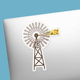 Sunflower Windmill Sticker