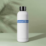 Sunset Blvd Los Angeles Street Sign Sticker - LA Decal