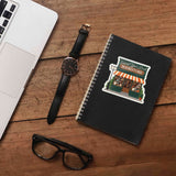Support Your Local Bookstore Sticker - Cute Book Decal