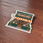 Support Your Local Bookstore Sticker - Cute Book Decal