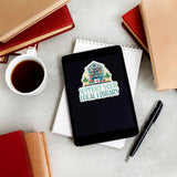 Support Your Local Library Sticker - Cute Book Decal