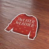 Sweater Weather Sticker