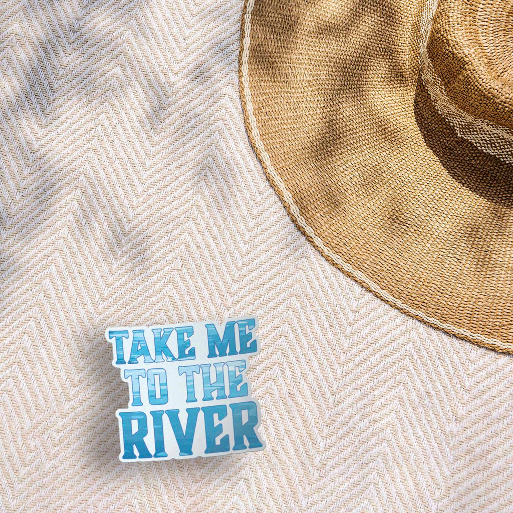 Small River Sticker Take Me to the River Sticker for Hydroflask Water Bottle - Cute Nature ...