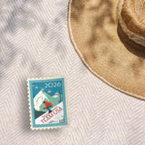 USA 2026 Ski Sticker - Milan Winter Sports Decal