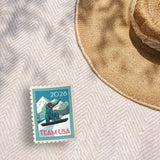 USA 2026 Snowboard Sticker - Milan Winter Sports Decal