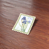 Tennessee State Flower Iris Sticker - TN Vintage Stamp Decal