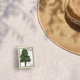 Tennessee State Tree Tulip Tree Sticker - TN Vintage Stamp Decal