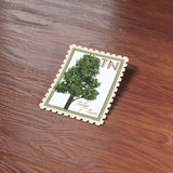 Tennessee State Tree Tulip Tree Sticker - TN Vintage Stamp Decal